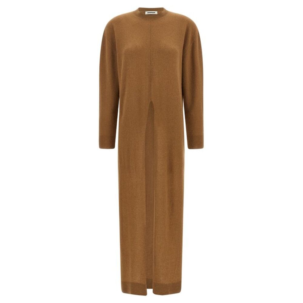 Darkpark Beige Merino Wool Women's Cardigan